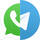 Whatsapp - Telegram